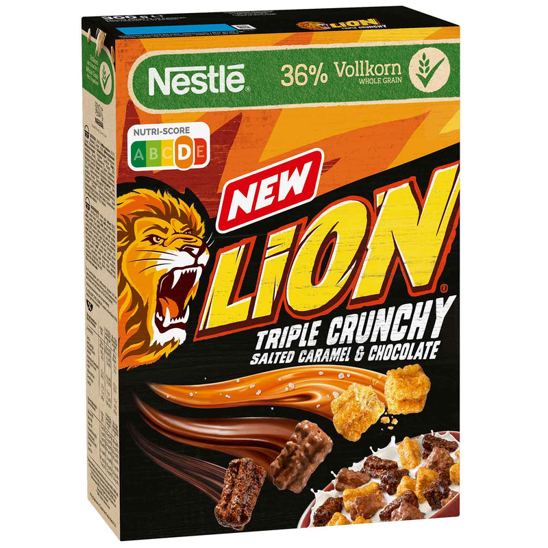 Lion Triple Crunchy Caramello Salato e Cioccolato