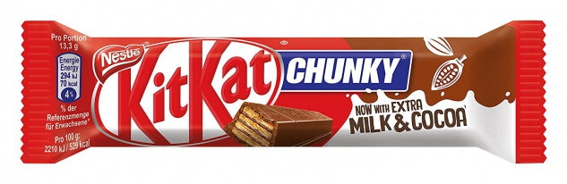 Kitkat Chunky al Cioccolato al Latte