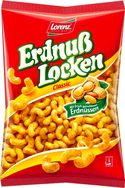 Lorenz Chips di Mais alle Arachidi - Europa & Resto del Mondo, Europa & Resto del Mondo / Salati e snack, Germania, Tutto il cibo, Tutto il cibo / Snack salati - lorenz-chips-di-mais-alle-arachidi - EATinerando.net
