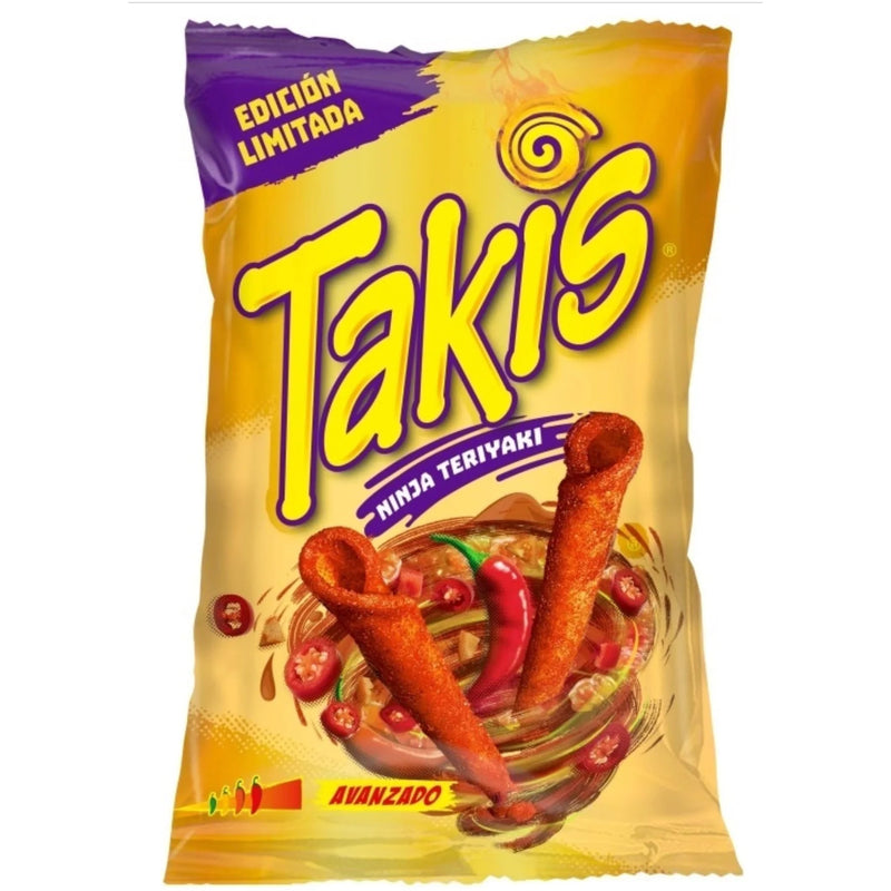 Takis Ninja Teriyaki Chips Piccanti 90g
