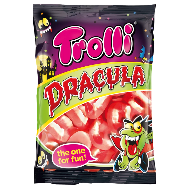 Trolli Ciuccetti Dracula - Europa & Resto del Mondo, Europa & Resto del Mondo / Dolci dal mondo, Germania, Tutto il cibo, Tutto il cibo / Dolci golosi - trolli-ciuccetti-dracula - EATinerando.net