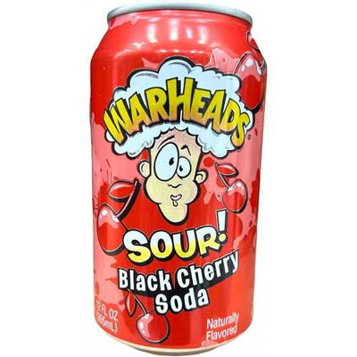 Warheads Sour! Soda all'Amarena - America & USA, America / Bibite e alcolici, Stati Uniti, Tutto il cibo, Tutto il cibo / Bibite analcoliche - warheads-sour-black-cherry-soda - EATinerando.net