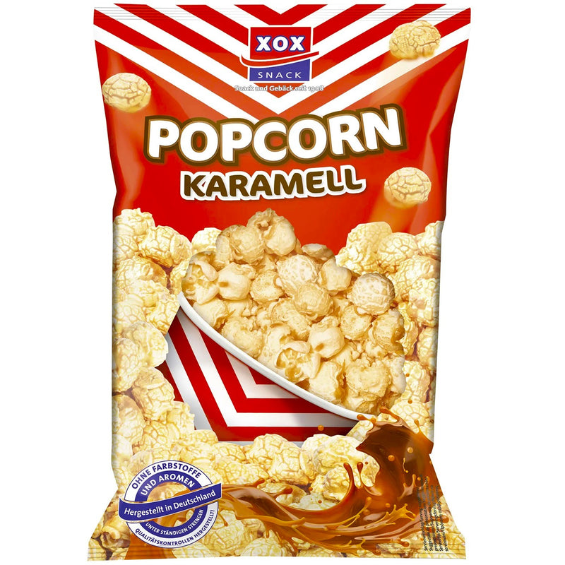 Xox Popcorn al Caramello Vegan